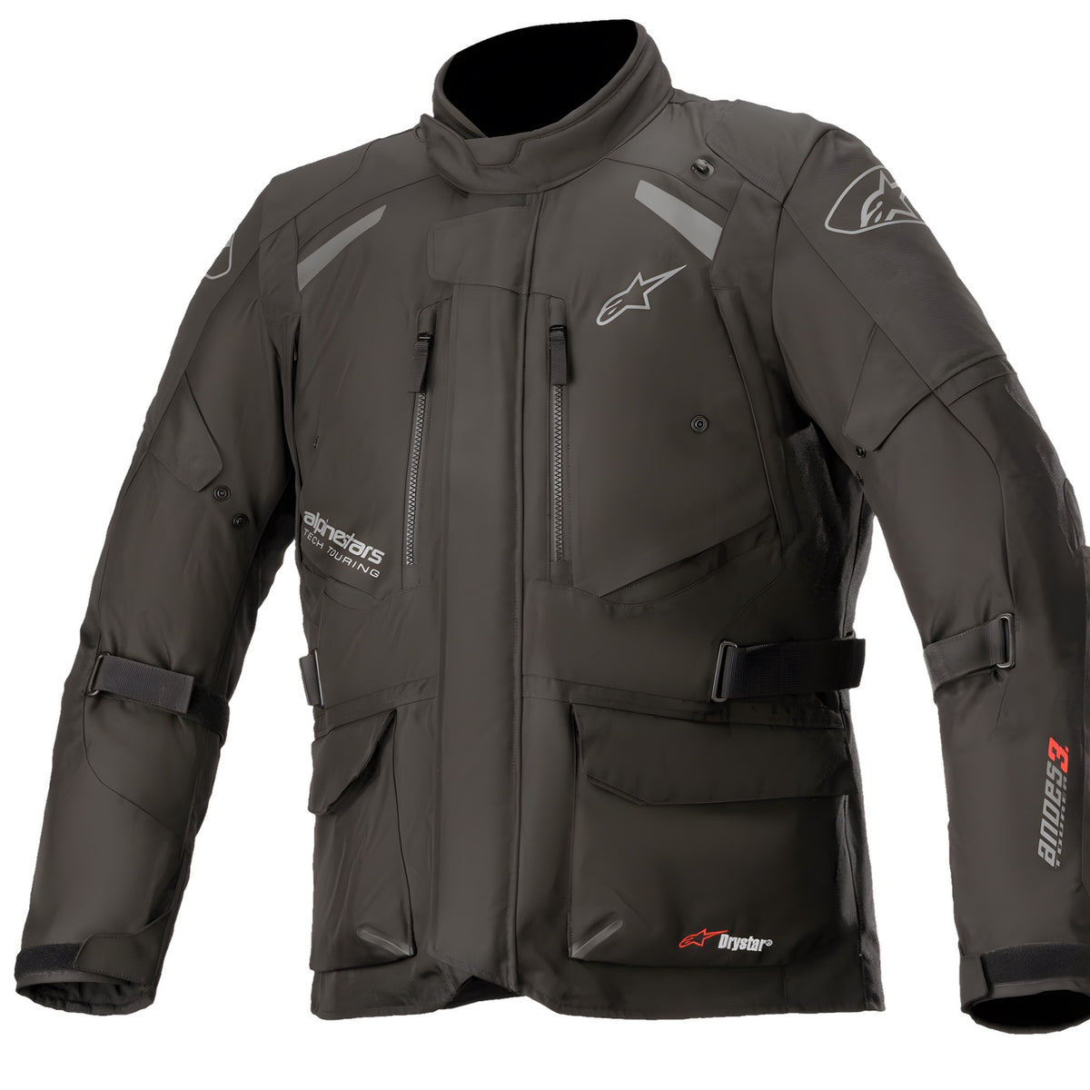 Giacca moto impermeabile colore nero taglia l