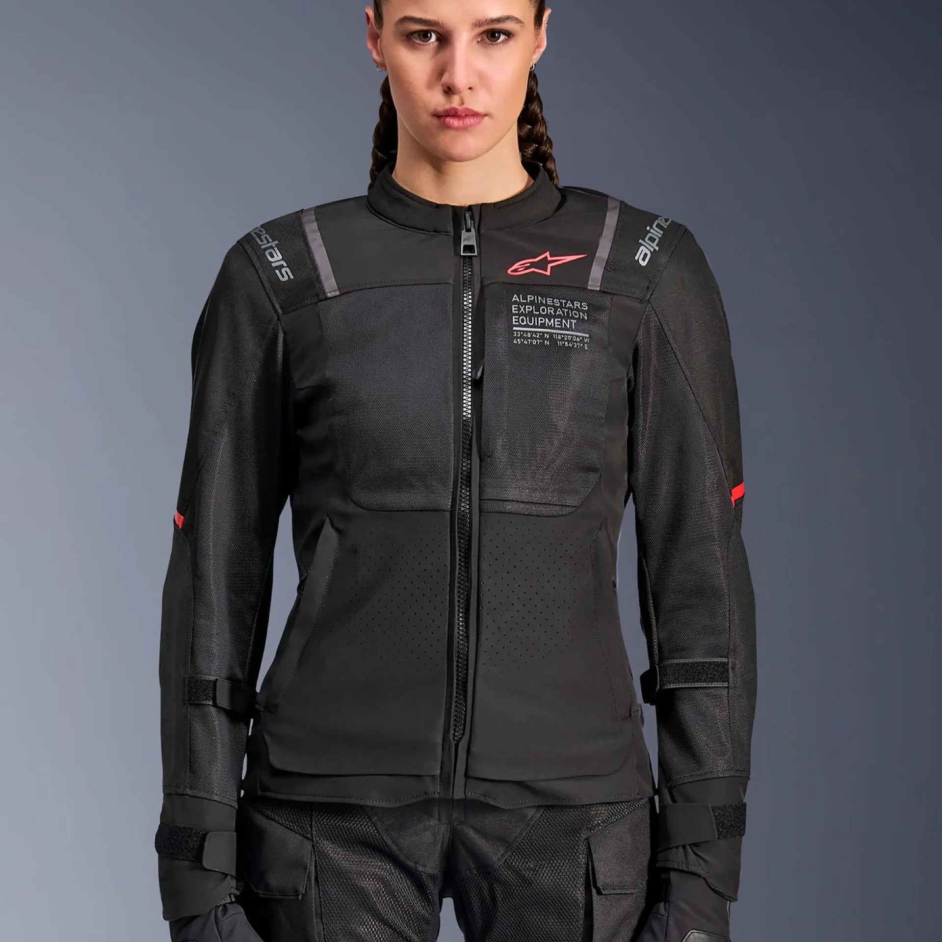 Giacca moto per uso estivo colore nero taglia xl