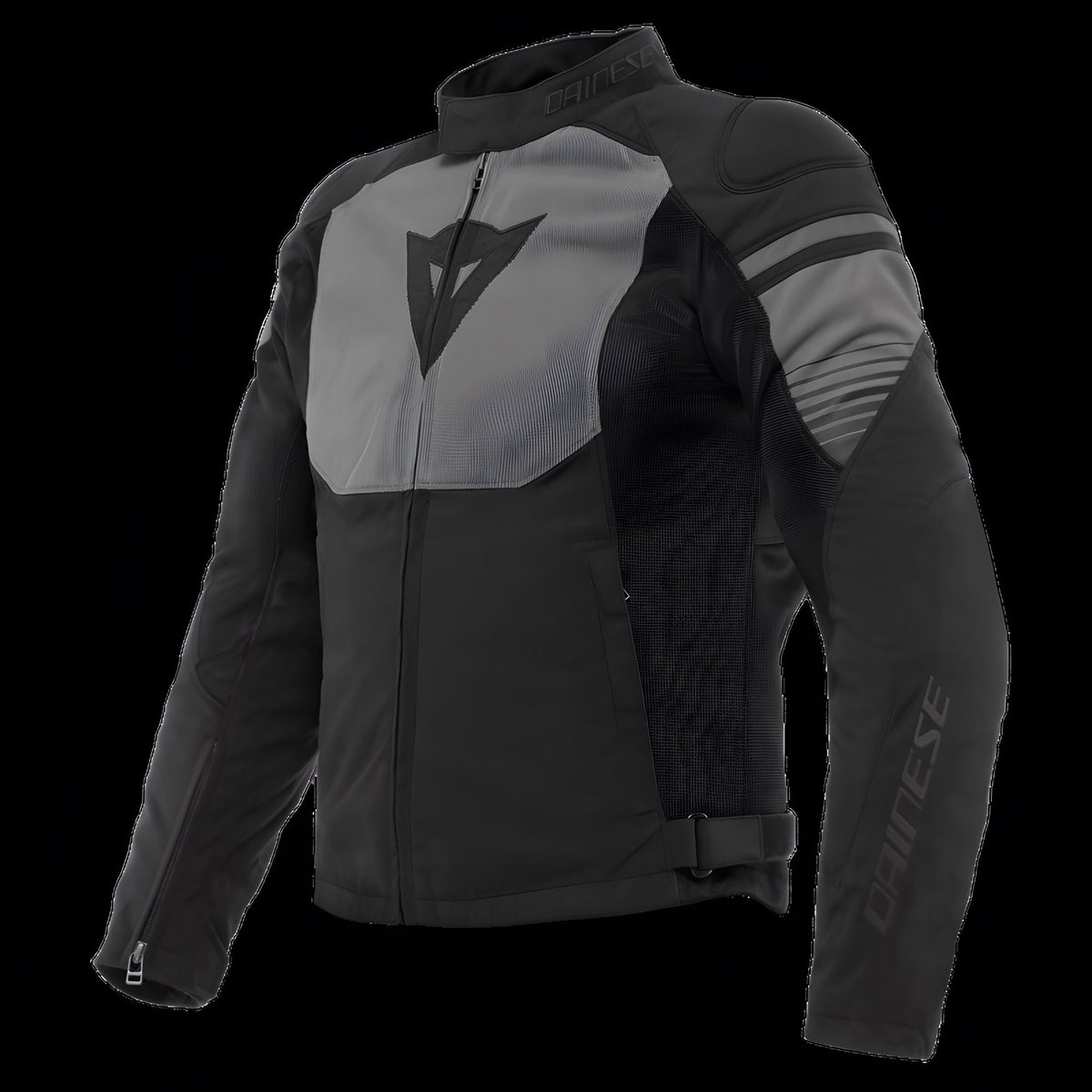 Giacca moto per uso estivo colore nero bianco rosso grigio taglia 50