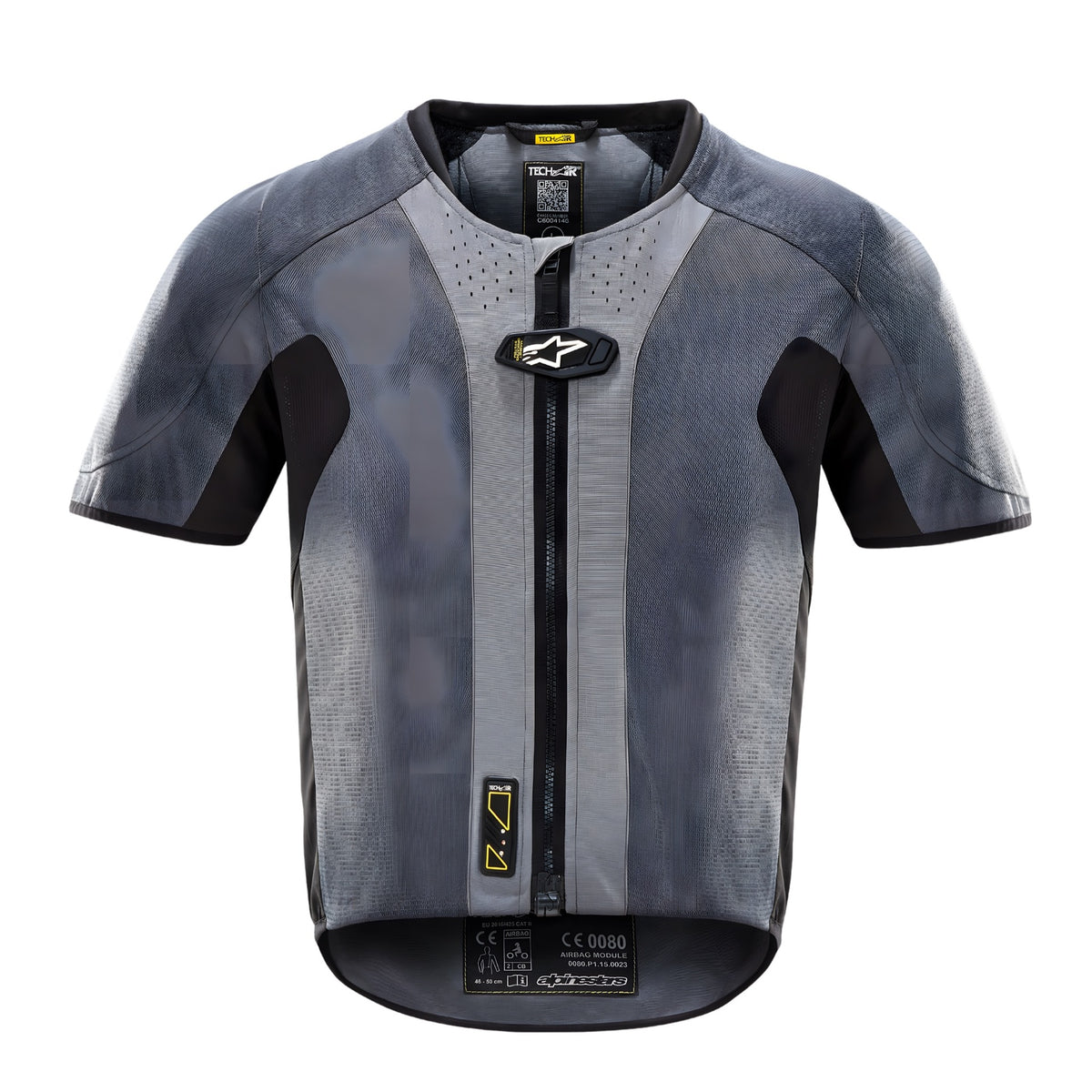 Giacca moto per uso estivo colore nero grigio taglia xl