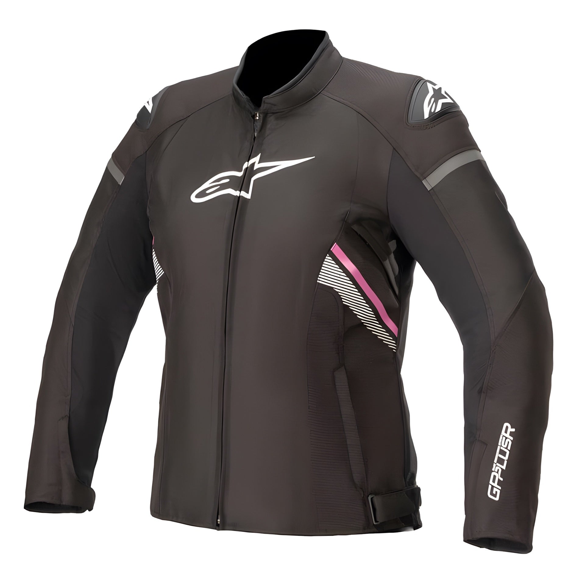 Giacca moto per guida sportiva colore nero bianco taglia xs