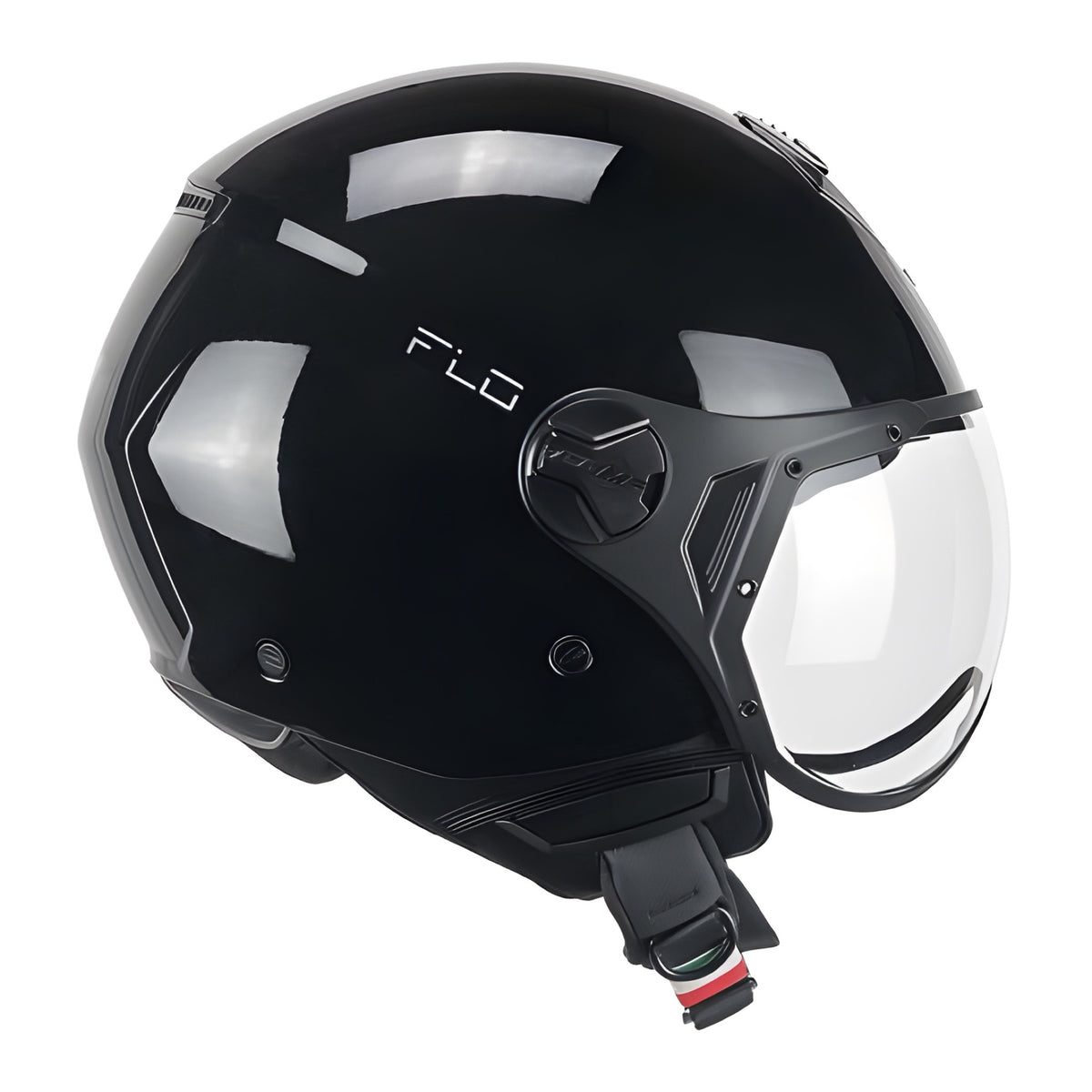 Casco moto per uso urbano colore nero taglia l