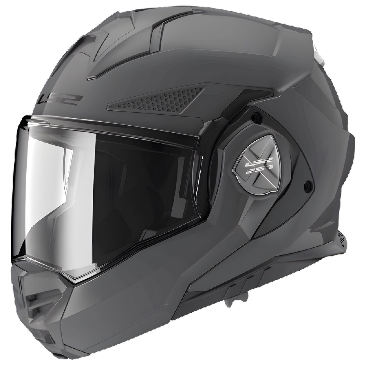 Casco moto per uso urbano colore grigio carbonio taglia m