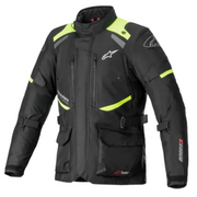 Giacca nera gialla impermeabile uomo Alpinestars