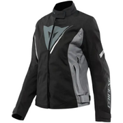 Giacca da moto donna Veloce D-Dry nera/grigia Dainese