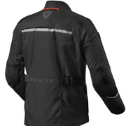 Giacca multistagionale nera impermeabile Revit