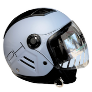 Casco jet antracite matt per scooter Mph