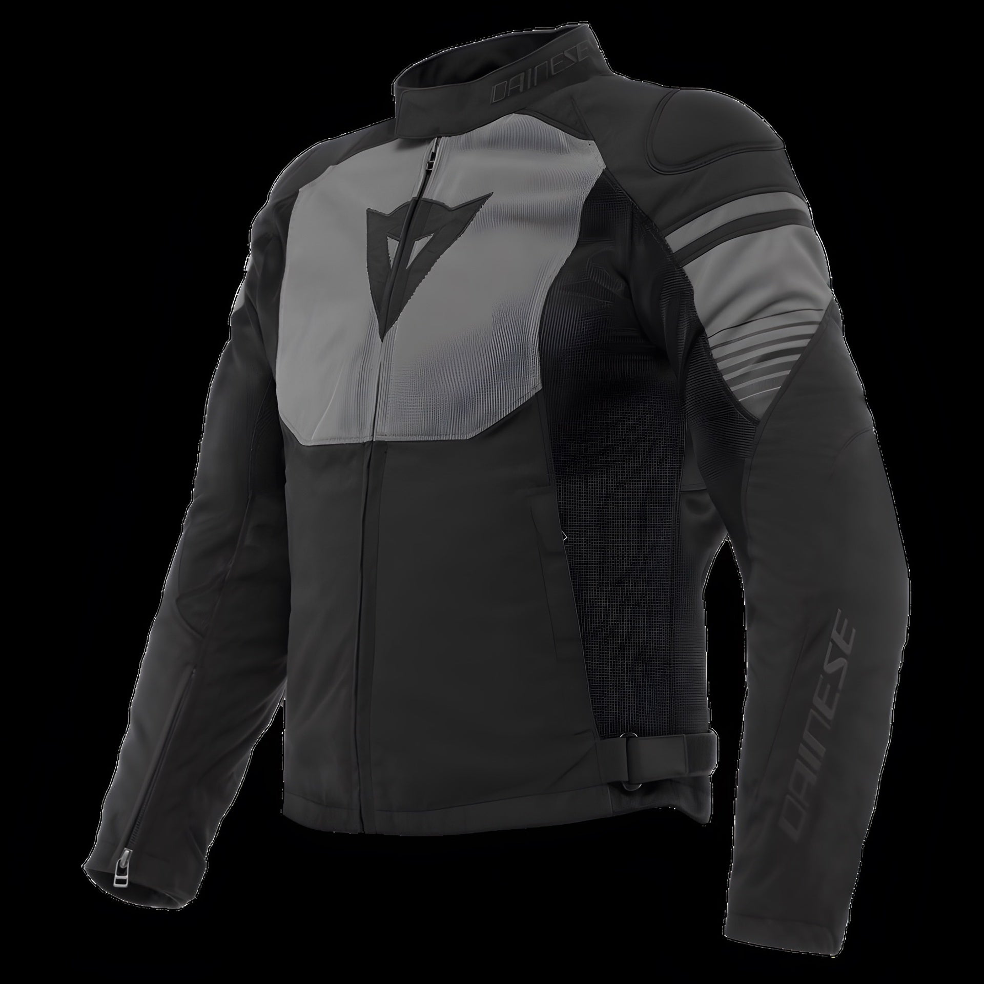 Giacca moto per uso estivo colore nero bianco rosso grigio taglia 48